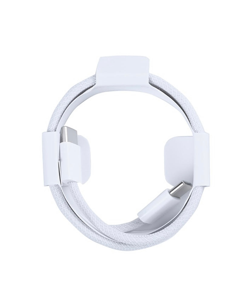 Apple iPhone USB-C Charge Woven Cable 100cm Weiß